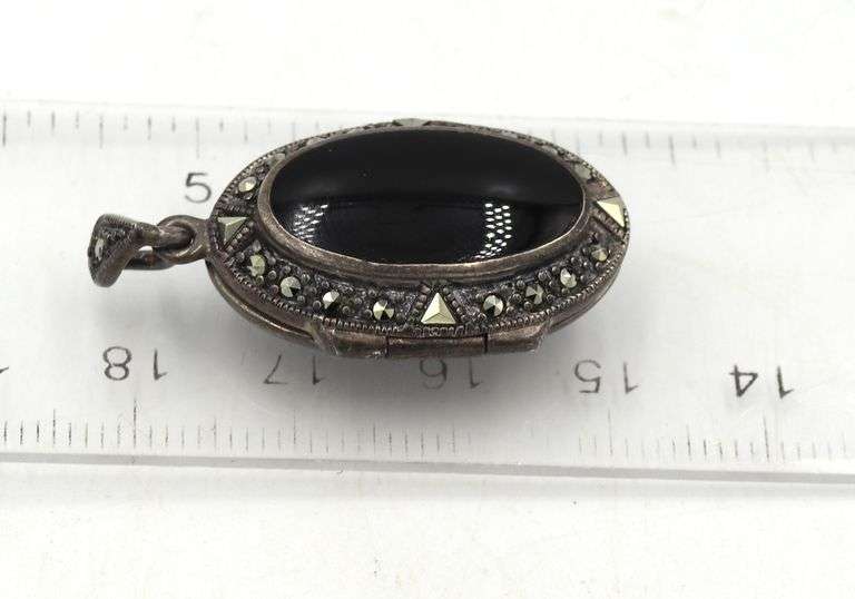Group lot of 3 Vintage 925 sterling silver pendants