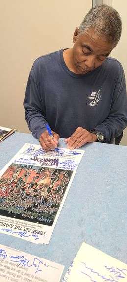 The Warriors Cast Autographed 12x18 Poster Photo Exact Proof ACOA