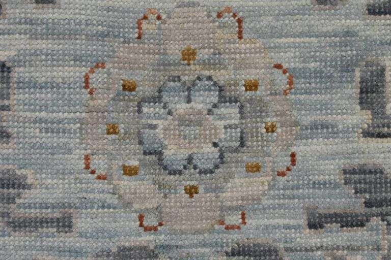 Handmade Oushak Design 10.2x14.6