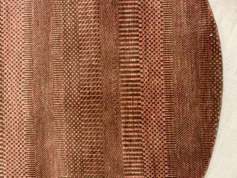 Handmade Round Grass Design 6.0x 6.0