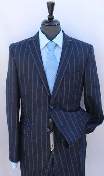 New Arrival Warm Flannel Suit, Slim Fit, Made in Italy