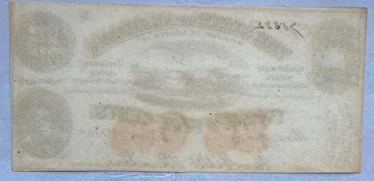 25 Cent Jan 1 1863 State of Alabama Uncirculated Note
