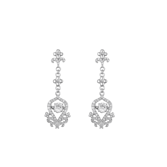 Show stopper Dancing stone Earrings