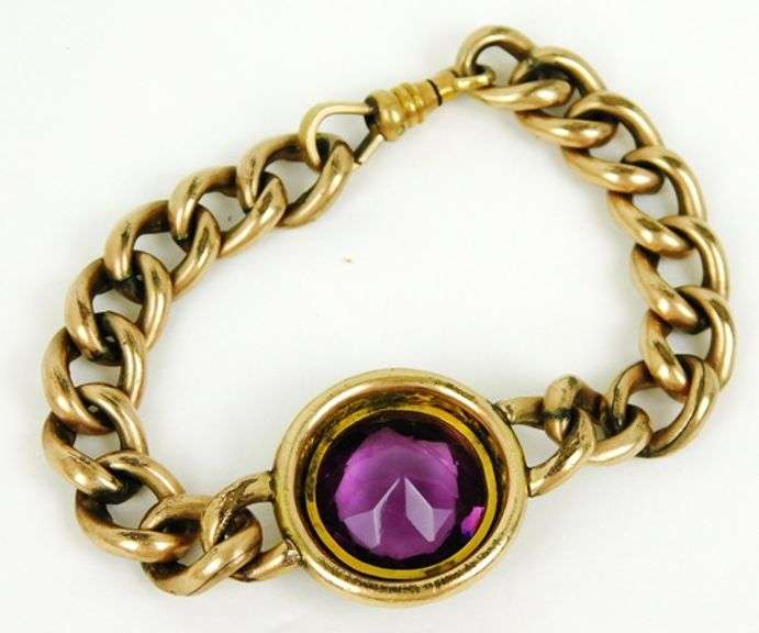Wonderful Victorian Gold Filled Bracelet