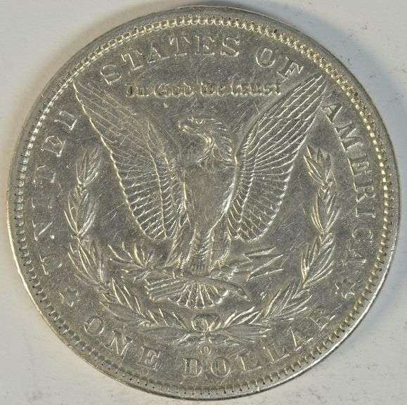 Scarce 1894-O Morgan Silver Dollar in AU