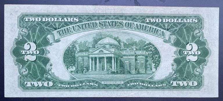 $2 1928 G Series Ch Unc US Note