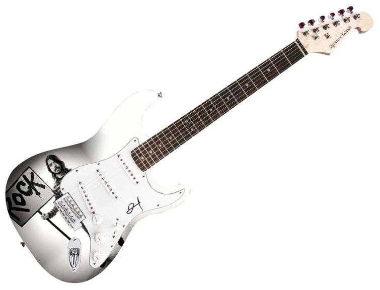 Dave Grohl Autographed Guitar - COA - Rock Legacy Tribute Graphics