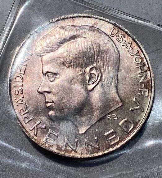 Nov 22 1963 Kennedy Alle Haben Pure Silver German Medal