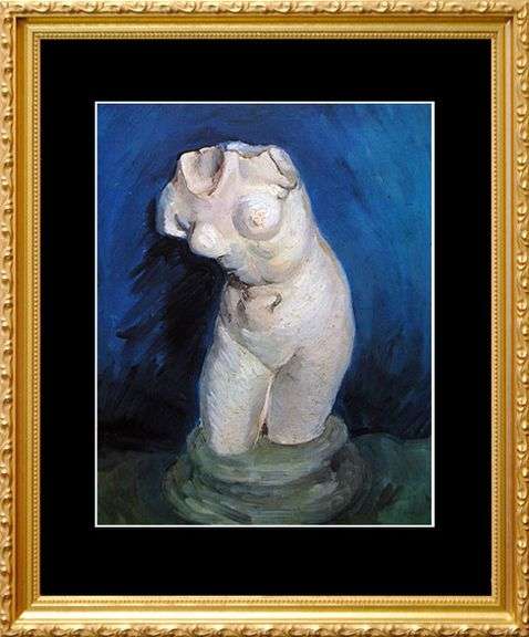 Vincent Van Gogh, Plaster Statuette: Female Torso