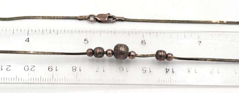 Group lot of 15 Vintage 925 sterling silver necklaces