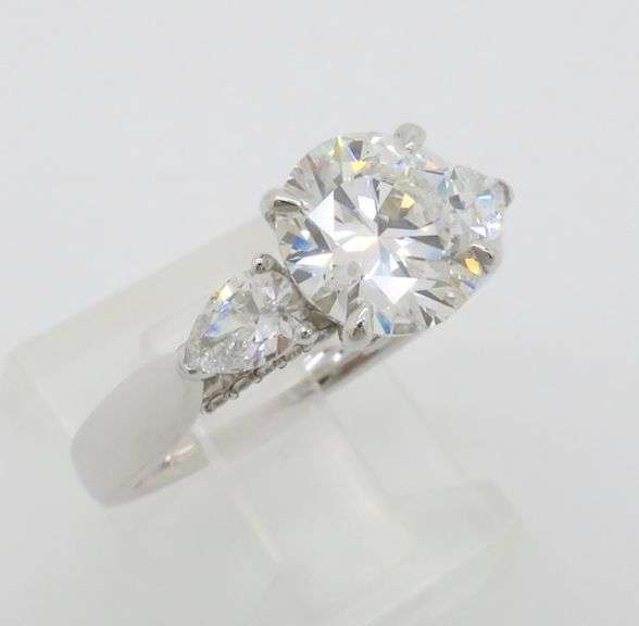 2.66 CTW Certified Diamond Engagement Ring