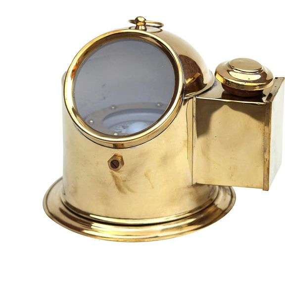 Sailors Collection Brass Binnacle Gimballed Compass