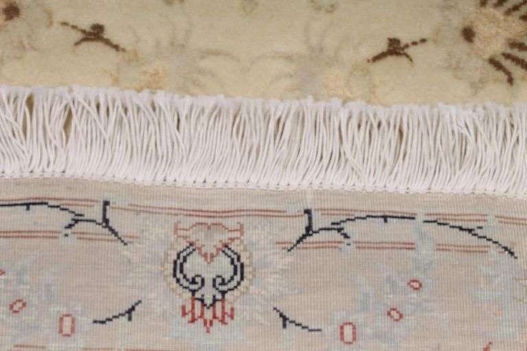 Handmade Persian Tabriz Runner 2.6x9.0