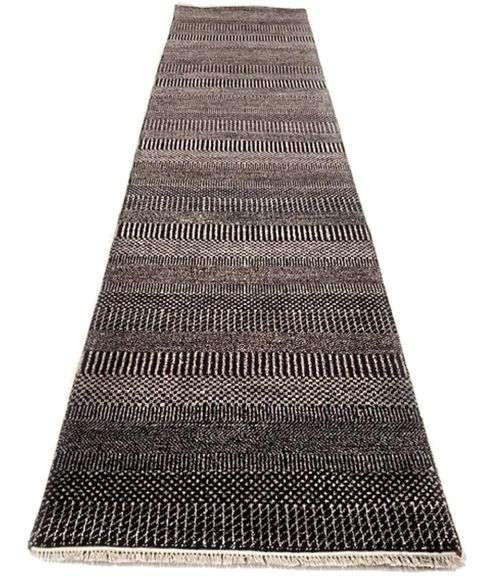 Handmade Kazak Design Runner 2.6x10.0