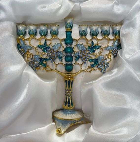 Collectable Monorah Candle Holder