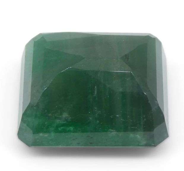 Immense F1 grade! 18.30ct GIA certified Emerald!