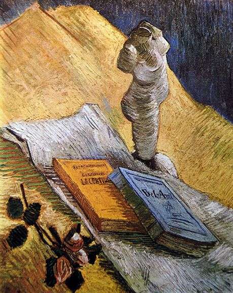 Vincent Van Gogh, Still Life: Plaster Statuette and Books