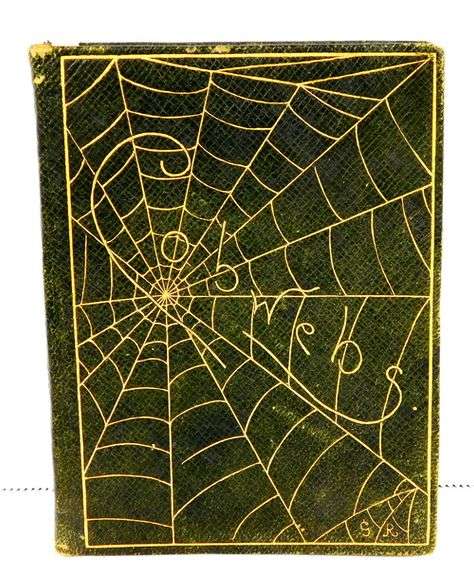 Rare 1906 Cobwebs Poetry Book