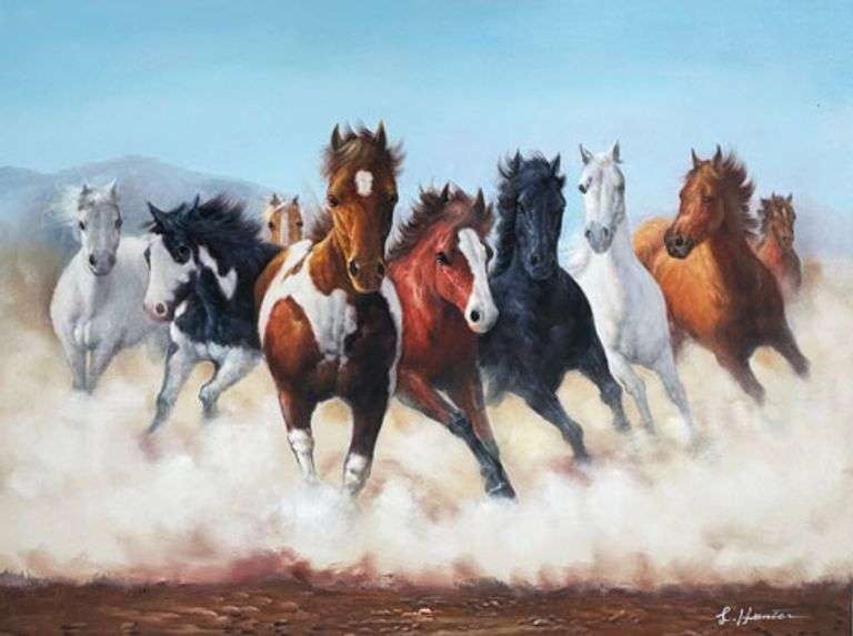 UNIQUE BEAUTIFUL PAINTING ON CANVAS