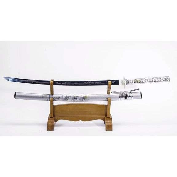 Handmade Japanese Katana Clay Tempered High Carbon Steel