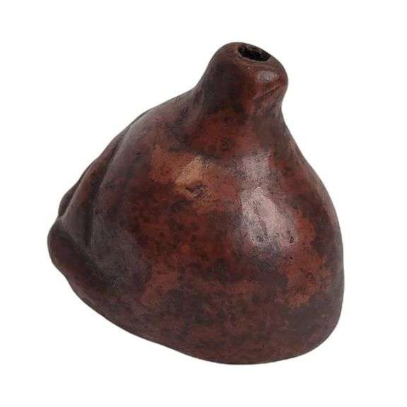 Authentic Handmade Clay Aztec Death Whistle