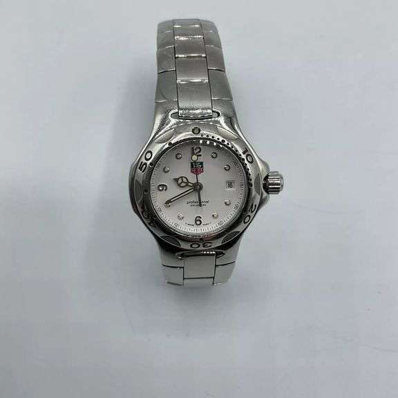 Tag Heuer Kirium Womens Quartz Watch Swiss Made Stainless Steel White Dial 27mm