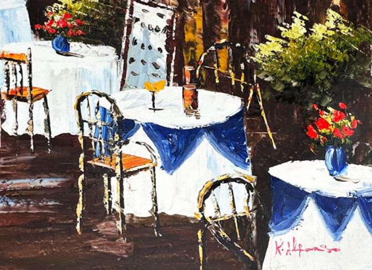 ONE OF A KIND UNIQUE  PAINTING ON CANVAS