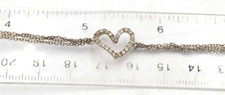 Group lot of Vintage 925 sterling silver 19 bracelets