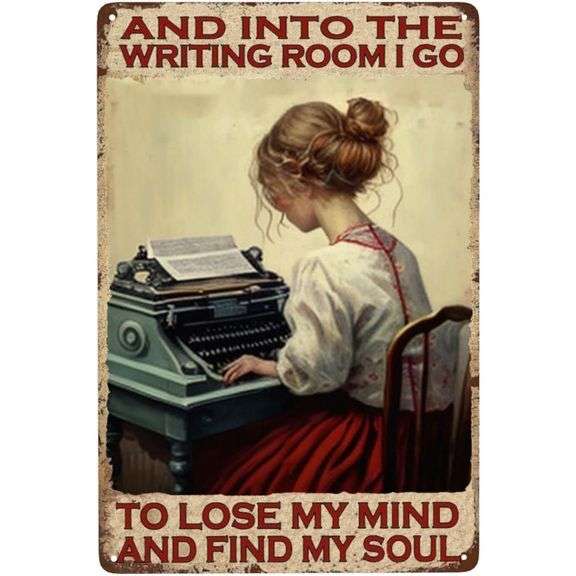 Retro Typewriter Decor for Writers and Girls' Bedrooms