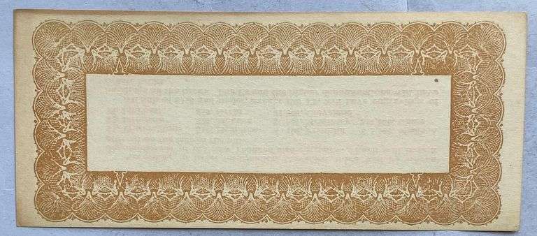 1928 Sample Small Size Currency Guide