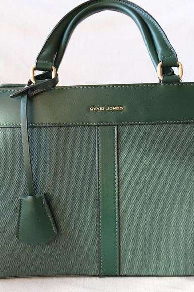 Stylish Green Color Designer Bag By David Jones-Paris