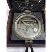 Kelvin & Hughes London 1917 Brunton Compass with Wooden Box