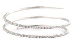 3.75ctw Diamond Flexible Wrap Bracelet in 14K