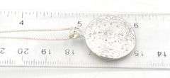 925 Sterling silver pendant on Italian box chain necklace
