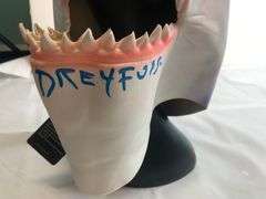 Richard Dreyfuss Autographed JAWS Shark Mask w Remarkably Unique Signature! ACOA
