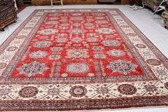 Handmade Kazak Design 10.2x14.0