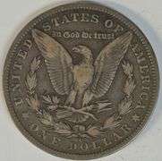 Handsome scarce 1890-CC Morgan Silver Dollar in VF