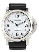 PANERAI Luminol Base Pam114, 44mm, White Dial, Stainless Steel W/ Box
