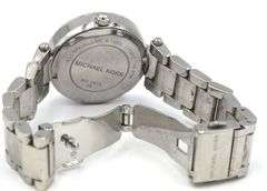 Michael Kors Mini Parker silver dial multi function watch