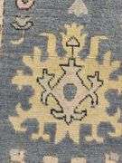 Handmade Oushak Design 9.2x12.6