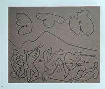 Pablo Picasso: Linolschnitte Plate 24