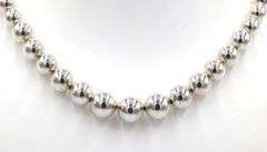 Tiffany & Co graduated bead necklace