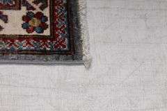 Handmade Kazak Design Runner 2.6x8.1