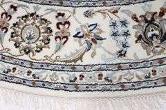 Handmade Round Nain Design 8.0x 8.0