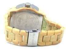 Micheal Kors Ritz multi function crystal white horn acrylic watch