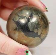 Incredible 1,656ct Apache Gold sphere
