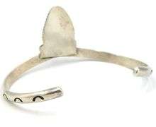 Vintage 925 sterling silver Turquoise cuff bangle