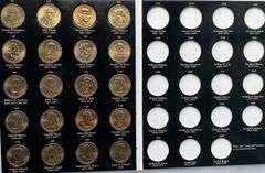 First 20 Presedential Dollars Set