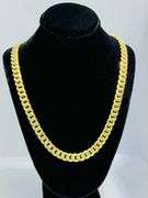 14K Yellow Gold Miami Cuban Link Chain