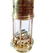 Vintage Brass Miner Lamp Oil Lantern